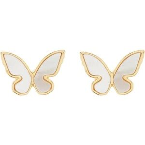 Kate Spade "All A Flutter" Butterfly Stud Earrings